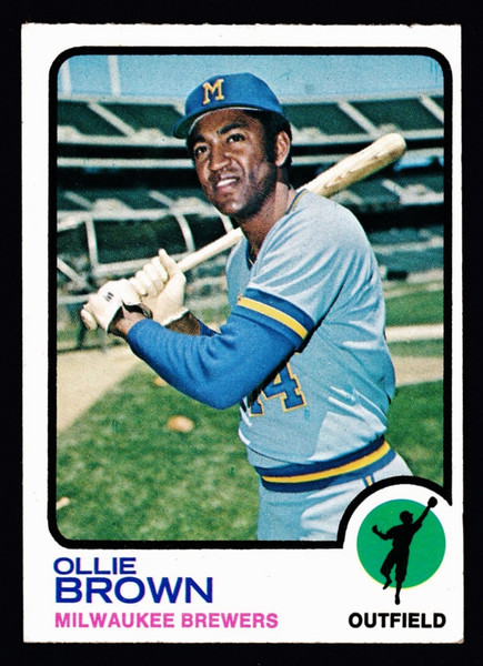 1973 Topps #526 Ollie Brown EX-