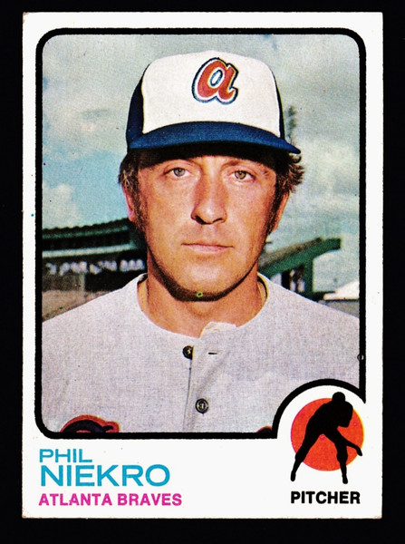 1973 Topps #503 Phil Niekro VGEX