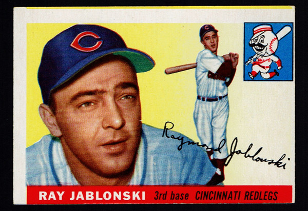 1955 Topps #056 Ray Jablonski VG