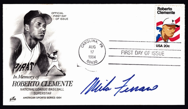 Mike Ferraro Signed 6.5" X 3.75" First Day Cover