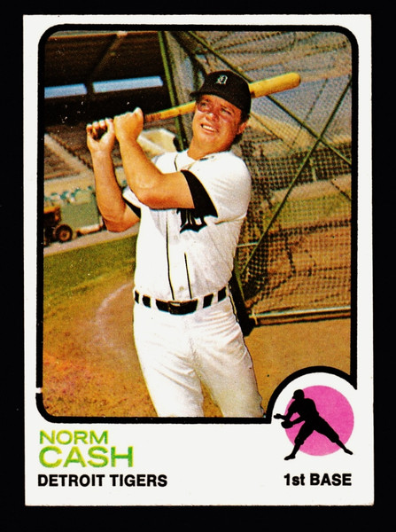 1973 Topps #485 Norm Cash EX+