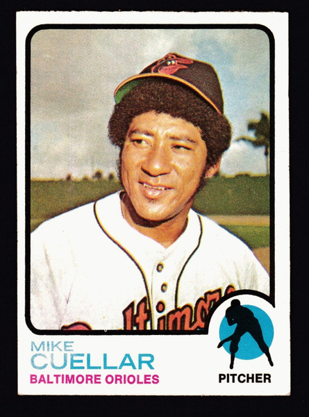 1973 Topps #470 Mike Cuellar EX