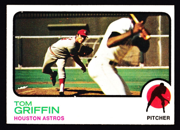 1973 Topps #468 Tom Griffin EX