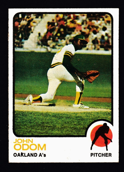 1973 Topps #315 John Odom EX