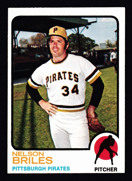 1973 Topps #303 Nelson Briles EX