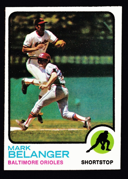 1973 Topps #253 Mark Belanger EX+