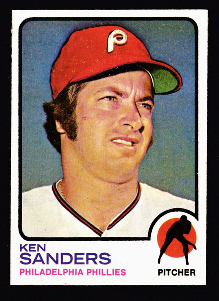 1973 Topps #246 Ken Sanders EX