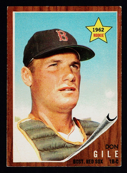 1962 Topps #244 Don Gile EX