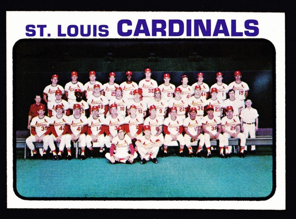 1973 Topps #219 St. Louis Cardinals NMMT