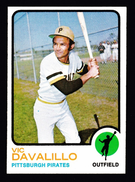 1973 Topps #163 Vic Davalillo NM+