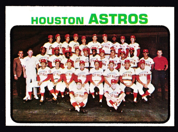 1973 Topps #158 Houston Astros Team NM