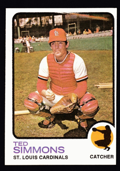 1973 Topps #085 Ted Simmons EX