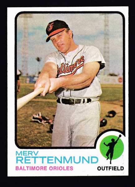 1973 Topps #056 Merv Rettenmund EXMT+