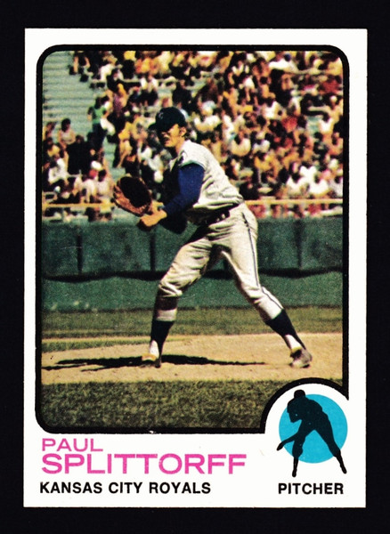1973 Topps #048 Paul Splittorff NMMT