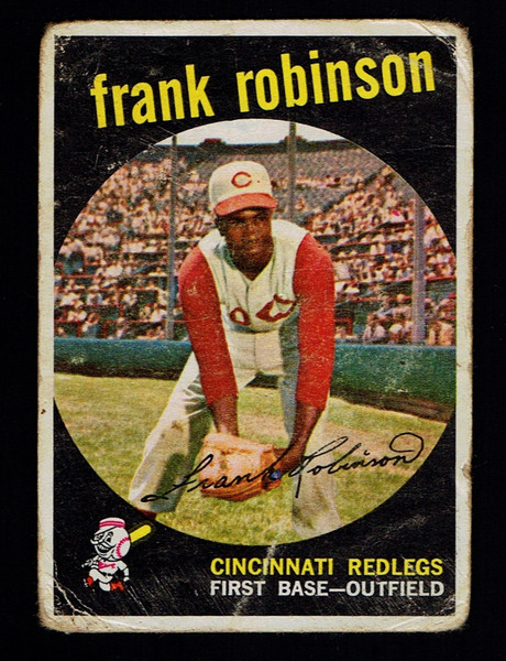 1959 Topps #435 Frank Robinson Poor