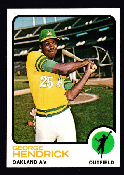 1973 Topps #013 George Hendrick NMMT