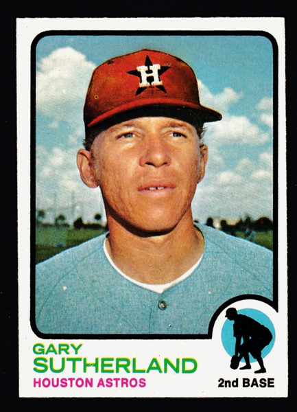 1973 Topps #572 Gary Sutherland EX-