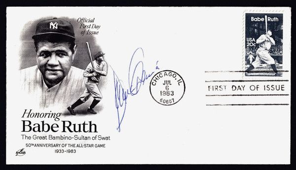 Damaso Garcia Signed 6.5" X 3.75" First Day Cover