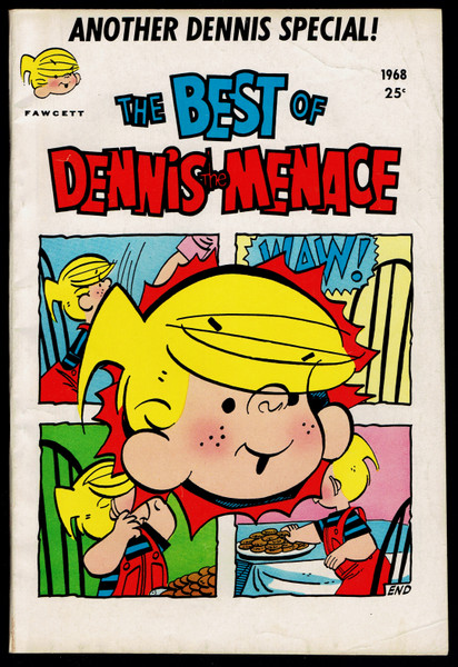 1968 Fawcett The Best of Dennis the Menace #58 VG