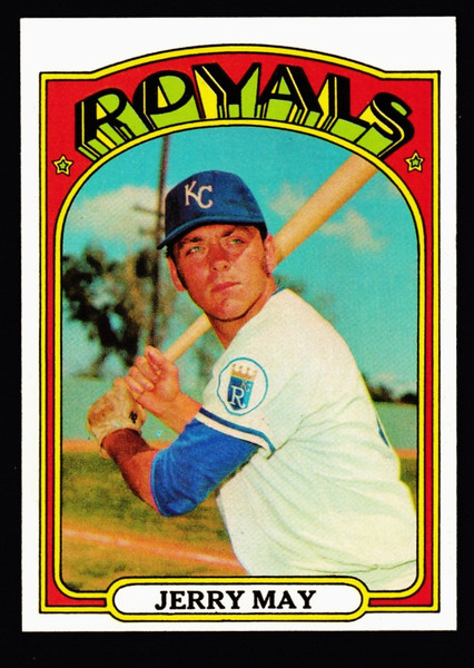 1972 Topps #109 Jerry May NM+