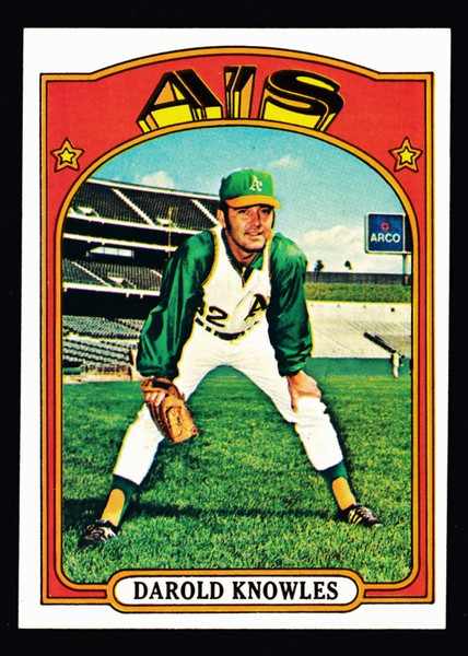 1972 Topps #583 Darold Knowles EX+