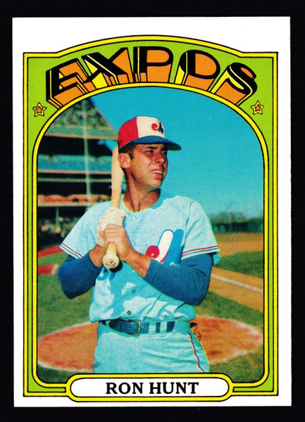 1972 Topps #110 Ron Hunt EXMT+