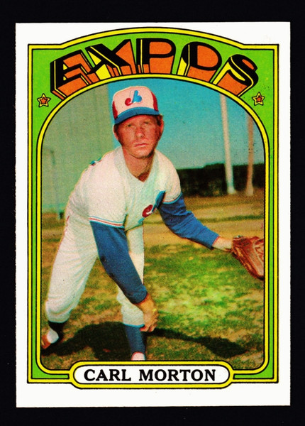 1972 Topps #134 Carl Morton EX+