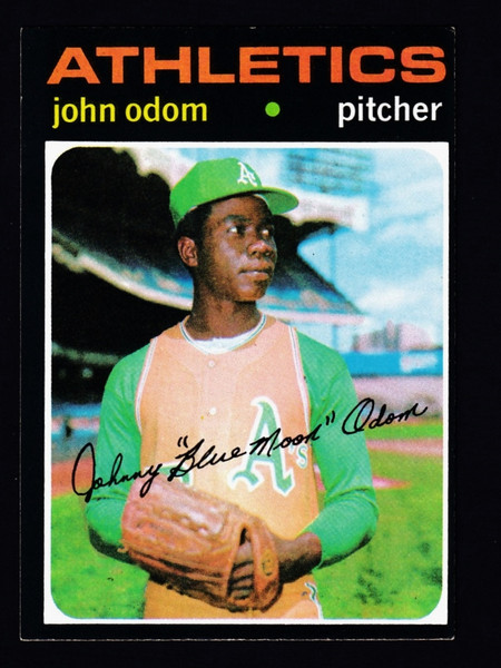 1971 Topps #523 John Odom EX-
