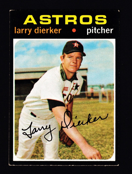 1971 Topps #540 Larry Dieker VGEX