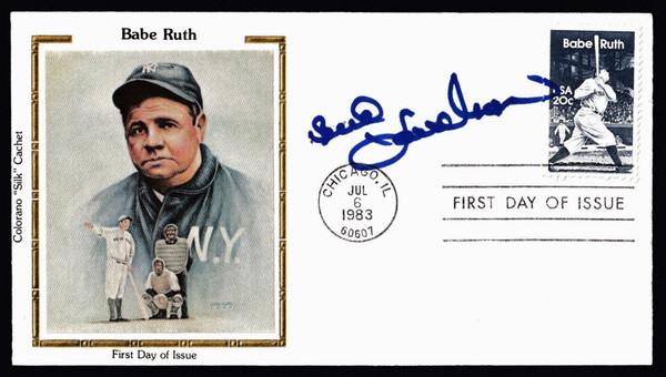 Bud Harrelson Signed 6.5" X 3.75" First Day Cover