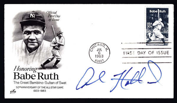 Al Holland Signed 6.5" X 3.75" First Day Cover