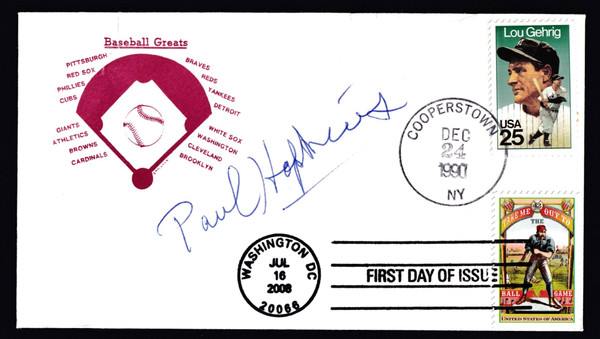 Paul Hopkins Signed 6.5" X 3.75" First Day Cover