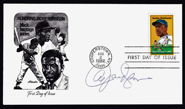 Al Jackson Signed 6.5" X 3.75" First Day Cover