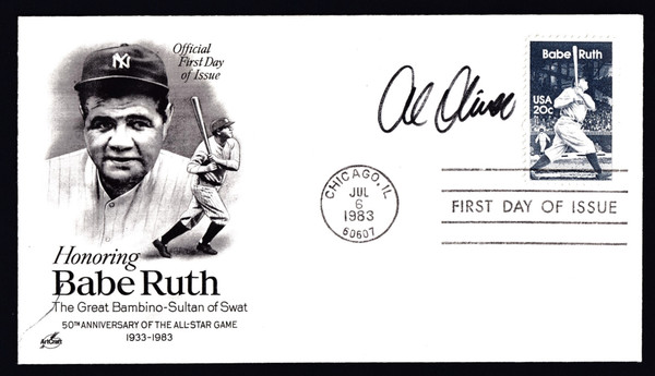 Al Oliver Signed 6.5" X 3.75" First Day Cover