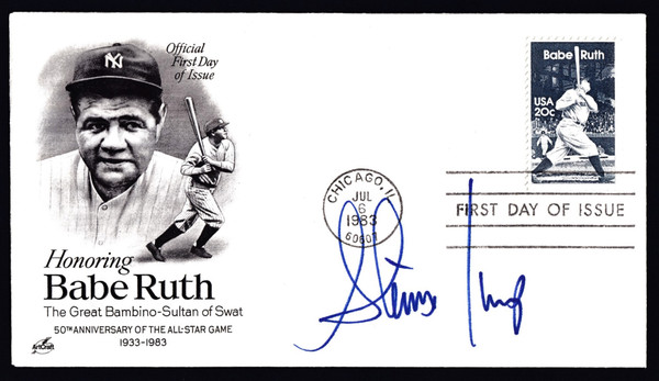 Steve Kemp Signed 6.5" X 3.75" First Day Cover