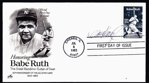 Matt Keough Signed 6.5" X 3.75" First Day Cover