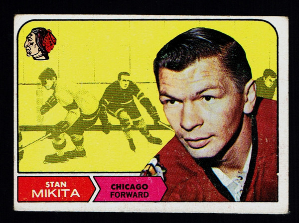 1968 Topps #020 Stan Mikita VGEX