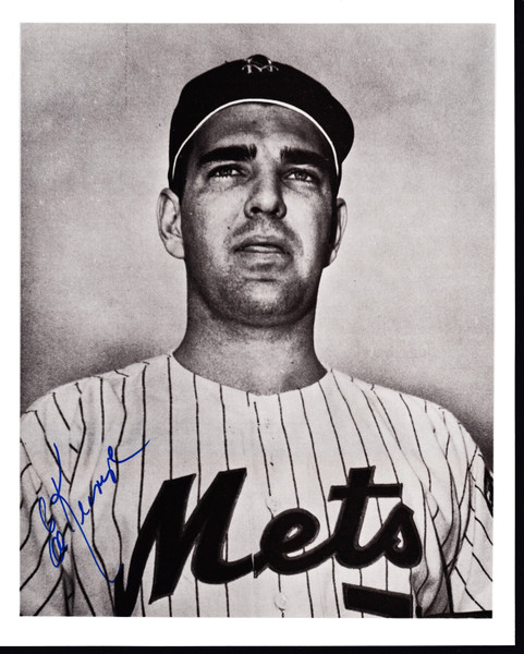 Ed Kranepool Signed 8" X 10" Non Glossy Photo