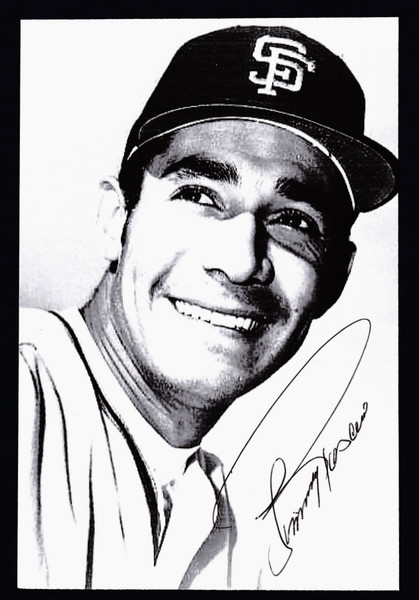 Jimmy Rosario Signed 4" X 6" Photo