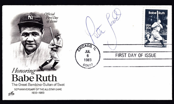 Pete Ladd Signed 6.5" X 3.75" First Day Cover