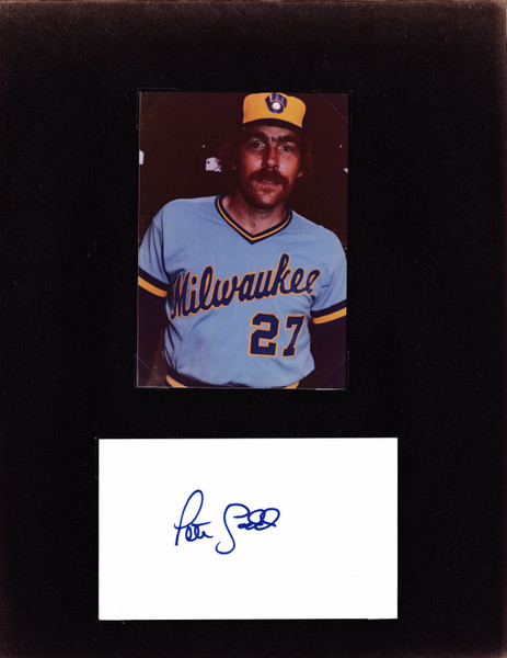 Pete Ladd Signed 2 - 3" X 5" Index Cards