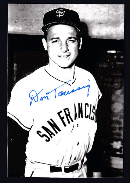 Don Taussig  Signed 4" X 6" Postcard Photo