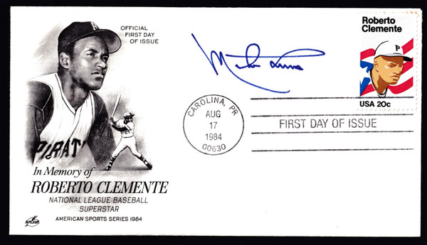 Mike Lum Signed 6.5" X 3.75" First Day Cover