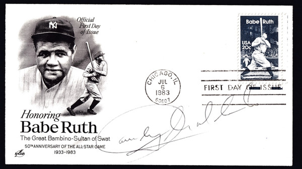 Candy Maldonado Signed 6.5" X 3.75" First Day Cover B