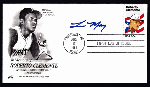 Lee May Signed 6.5" X 3.75" First Day Cover B