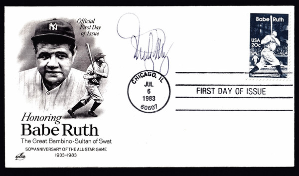 Rudy May Signed 6.5" X 3.75" First Day Cover