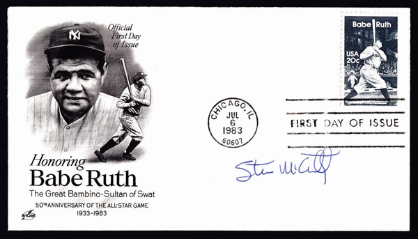Steve McCatty Signed 6.5" X 3.75" First Day Cover