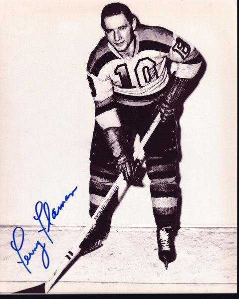 Fernie Flaman Signed 8" X 10" Glossy Photo