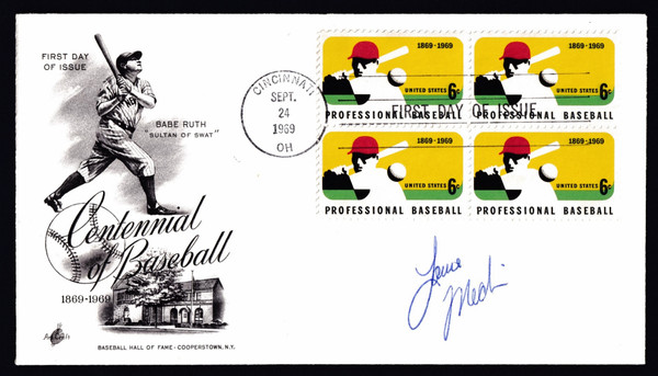 Luis Medina Signed 6.5" X 3.75" First Day Cover