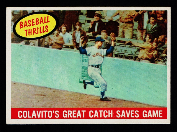 1959 Topps #462 Colavito's Great Catch EX+